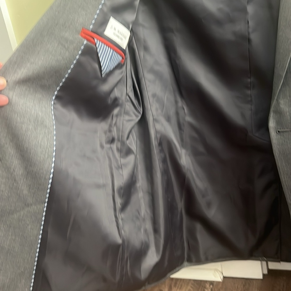J.M. Haggar Men's Suit Jacket, Dove Gray, 40 Regular - Picture 2 of 5